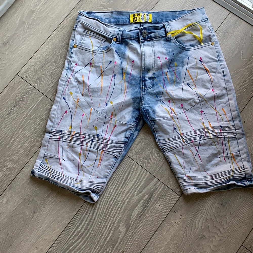 Men’s demolition shirt jeans